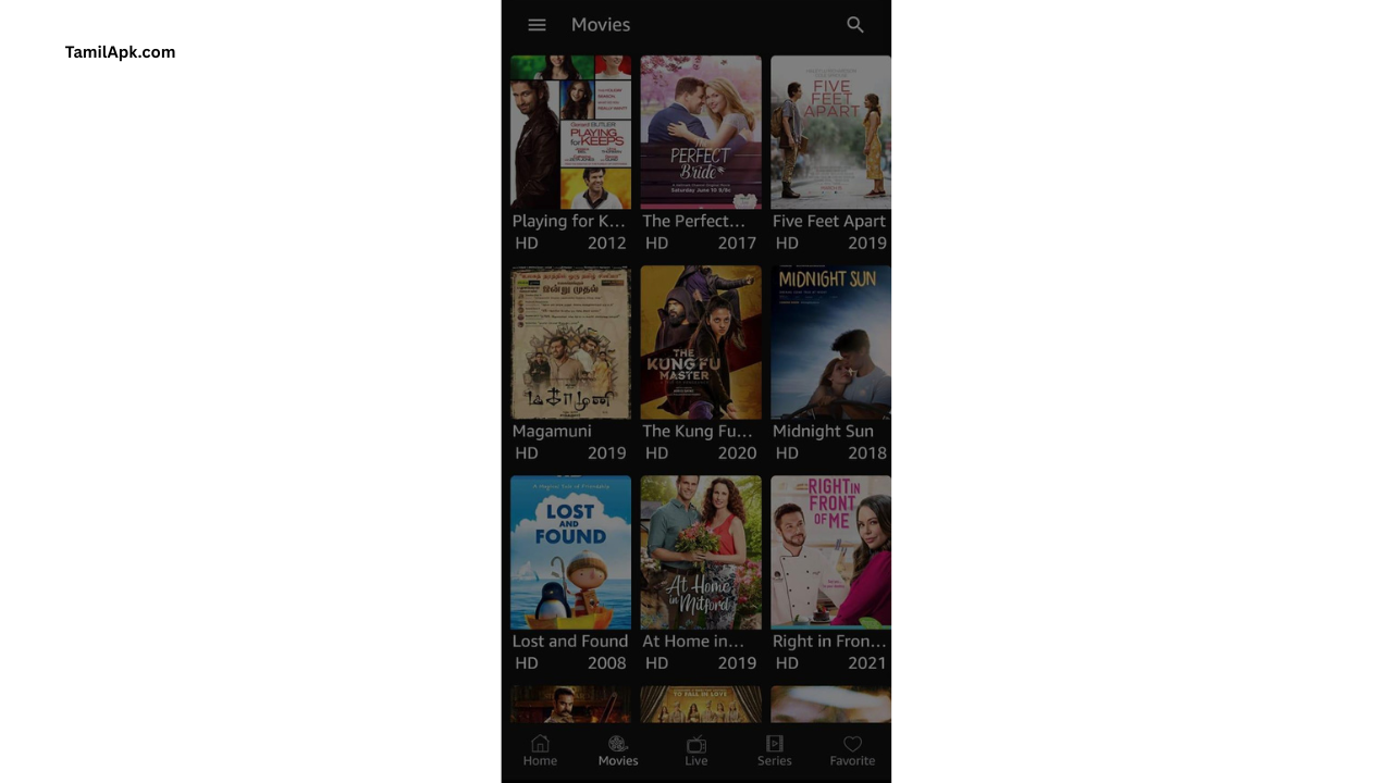 Foxy Movie App for Android