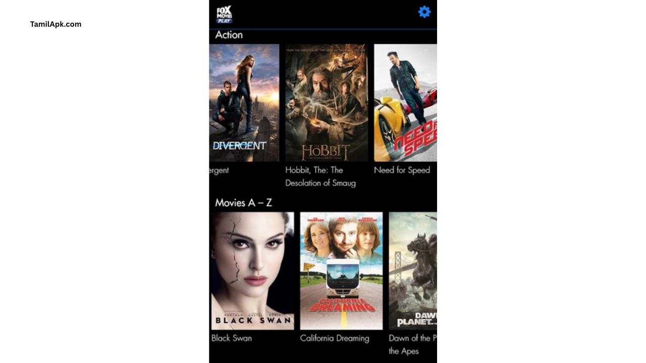 Foxy Movie App for Android