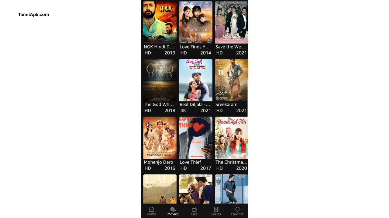 Foxy Movie App for Android